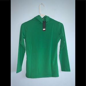 Green turtle neck small